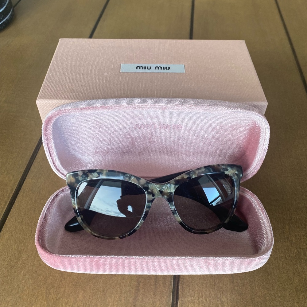 Miu Miu sunglasses with Swarovski Crystals